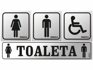 Set autocolant toaleta 4bucati