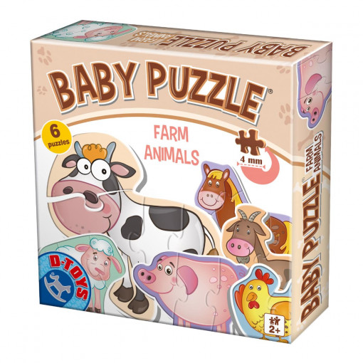 Baby Puzzle - Animale domestice