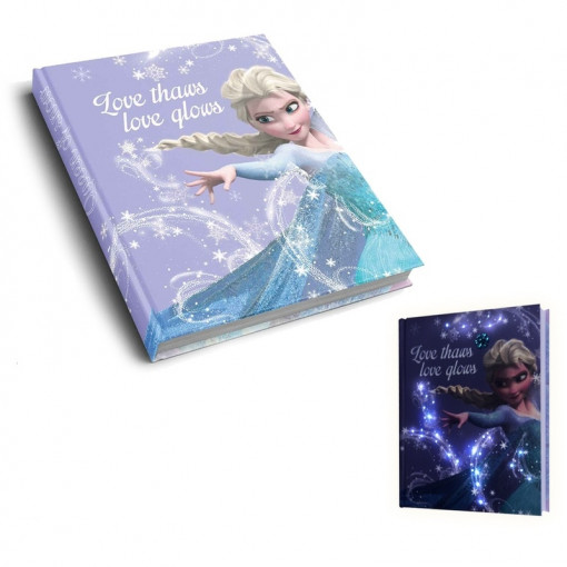 Jurnal special cu lumini Frozen