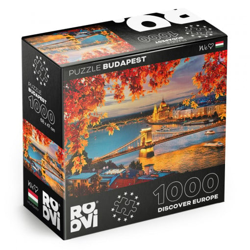 Puzzle Budapest, Hungary - Puzzle adulți 1000 piese - Discover Europe