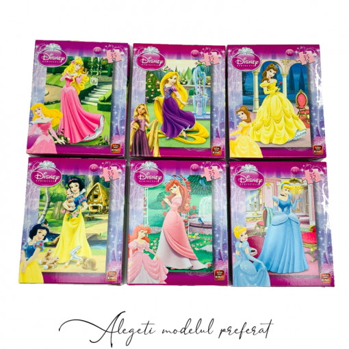 Puzzle Disney Printese (35 piese)-6 modele