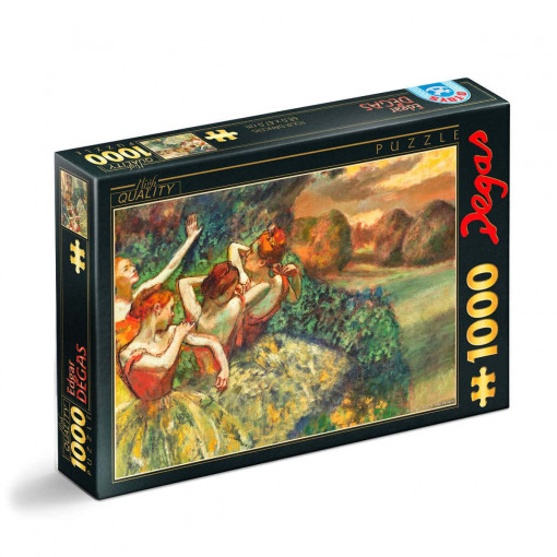 Puzzle Edgar Degas - Four Dancers - Puzzle adulți 1000 piese