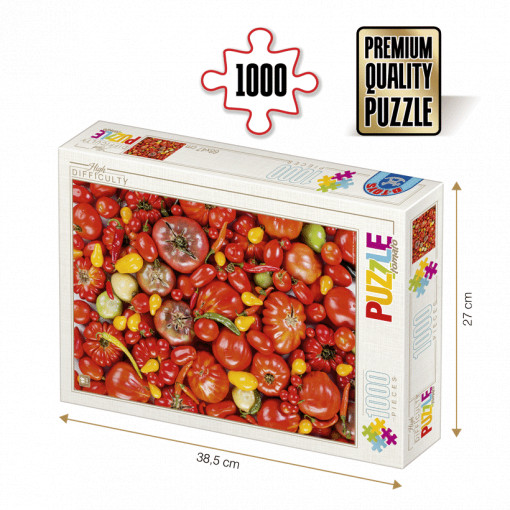 Puzzle High Difficulty - Vegetables / Legume - Puzzle adulți 1000 piese