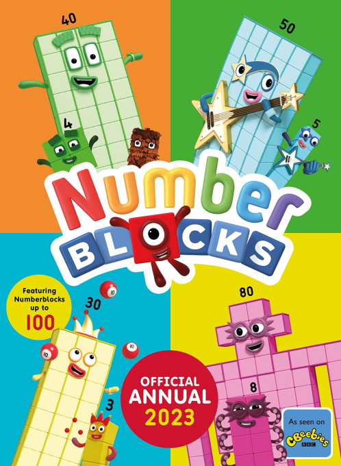 Marea carte cu activitati Numberblocks