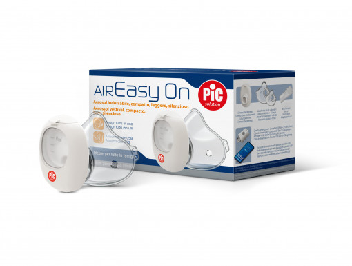 Nebulizator ultrasonic cu tehnologie mesh AirEasy On ultraportabil, PIC SOLUTION