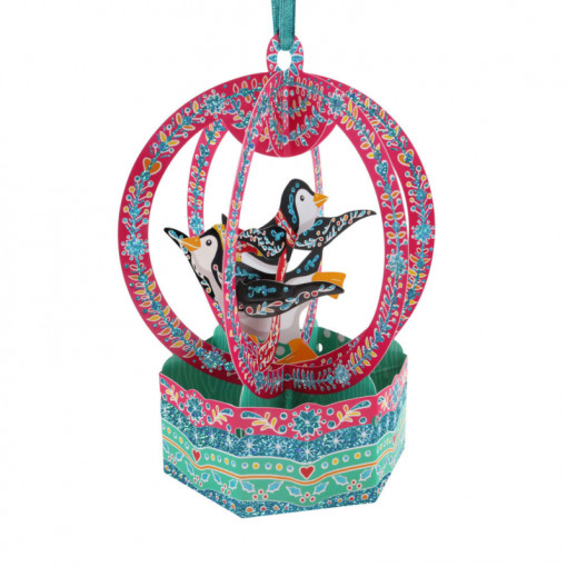 Ornament de brad de Craciun Baubles- Pinguni
