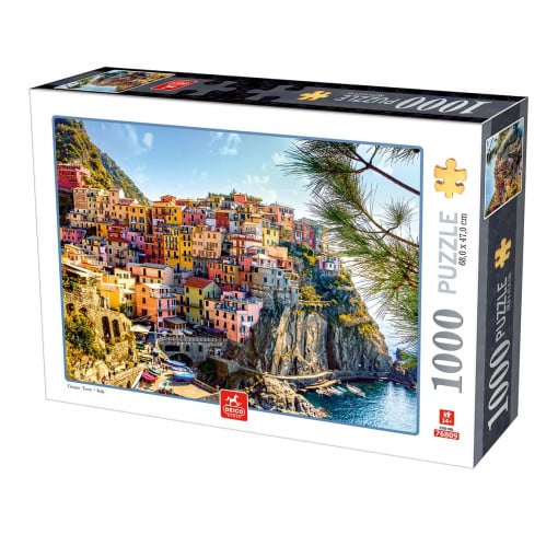 Puzzle Cinque Terre - Puzzle adulți 1000 piese