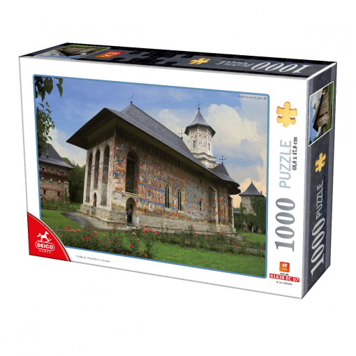 Puzzle Mănăstirea Moldovița - Puzzle adulți 1000 piese