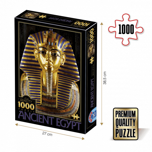 Puzzle Masca mortuară a lui Tutankhamon - Puzzle adulți 1000 piese - Egiptul Antic