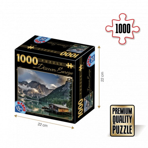 Puzzle Tirolul de Sud - Puzzle adulți 1000 piese - Discover Europe