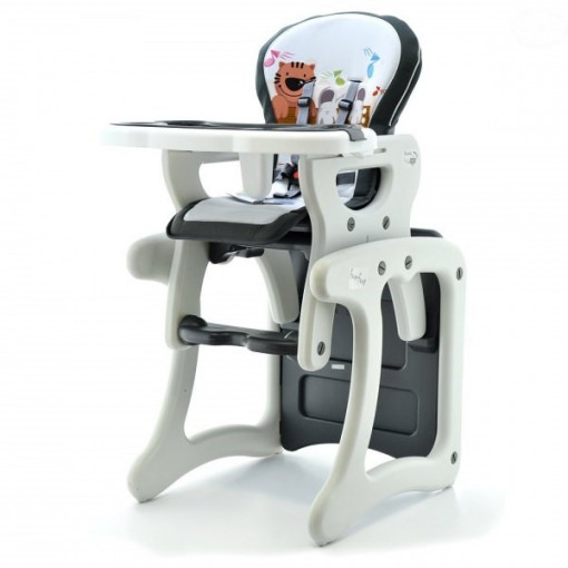 Scaun de masa multifunctional EURObaby HB-GY01 - Gri