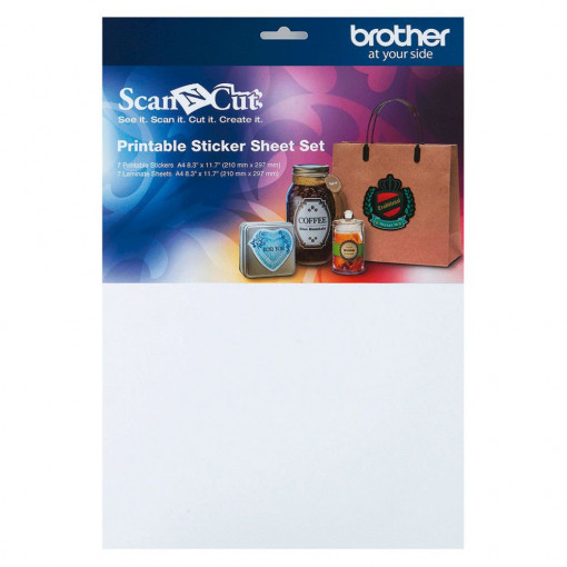 Set de foi pentru autocolante printabile Brother ScanNCut CAPSS1