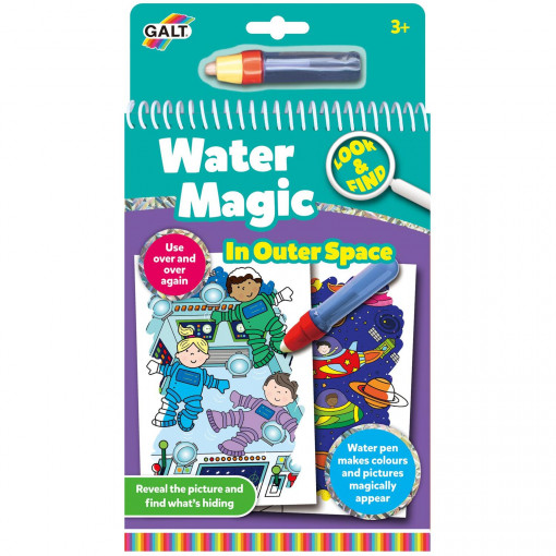 Water magic: Carte de colorat Spatiu - Img 1