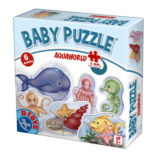 Baby Puzzle - Animale acvatice