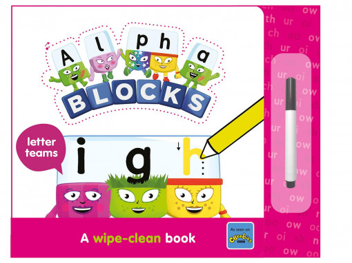 Carticica Scriu si Sterg Alphablocks - Fonetica