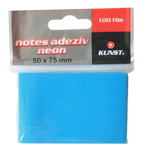 Notes Adeziv Kunst 50/75 mm 0.045 kg lipici non-permanent galben, verde, albastru
