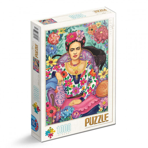 Puzzle Groos Zselyke - Frida Kahlo - Puzzle adulți 1000 piese