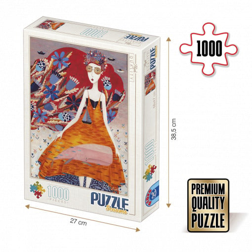 Puzzle Kürti Andrea - Puzzle adulți 1000 piese - Anotimpuri - Vara