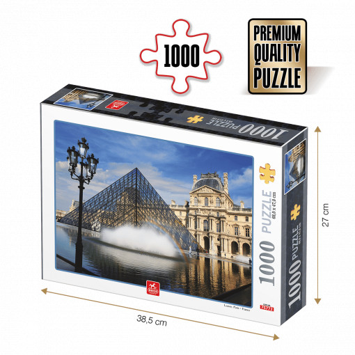 Puzzle Muzeul Luvru - Puzzle adulți 1000 piese