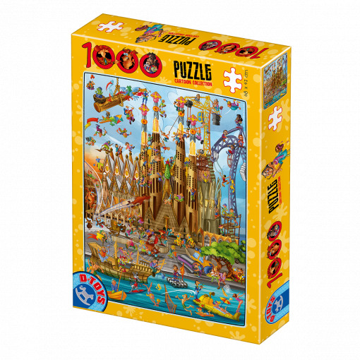 Puzzle Sagrada Familia - Puzzle adulți 1000 piese Cartoon Collection