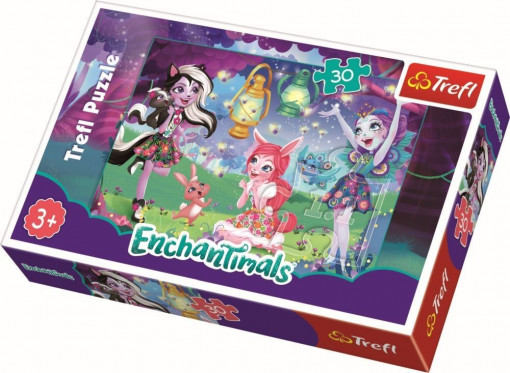 PUZZLE TREFL 30 MAGIA ENCHANTIMALS