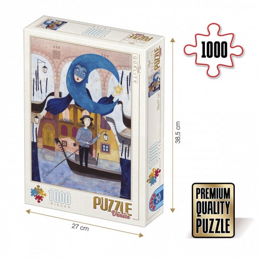 Puzzle Veneția - Kürti Andrea - Puzzle adulți 1000 piese