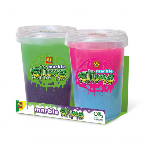 Slime, set 2 bucati colorate, 400 gr