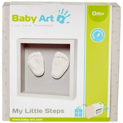 Baby Art Sculptura in Rama - My Little Steps GREY