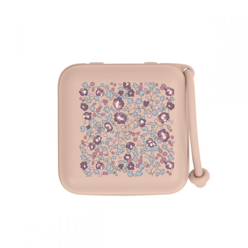 BIBS x LIBERTY - Cutie multifunctionala pentru depozitare suzete, Eloise Blush