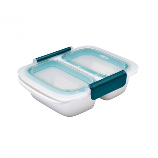 Caserola, cu 2 compartimente, plastic, 19,1 x 15,2 cm, "Prep&Go" - OXO