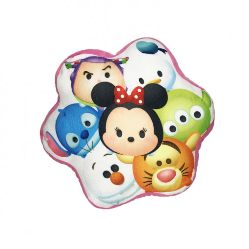 Perna copii Tsum Tsum 40 x 40 cm velur