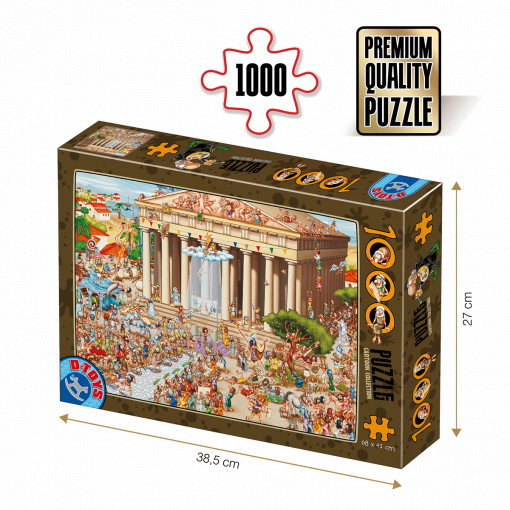 Puzzle Acropolis - Puzzle adulți 1000 piese - Cartoon Collection