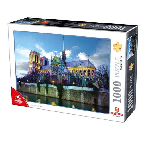 Puzzle Notre Dame - Puzzle adulți 1000 piese