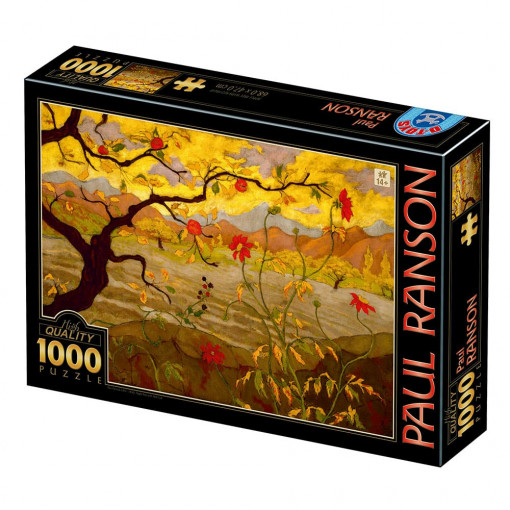 Puzzle Paul Ranson - Puzzle adulți 1000 piese - Apple Tree with Red Fruit