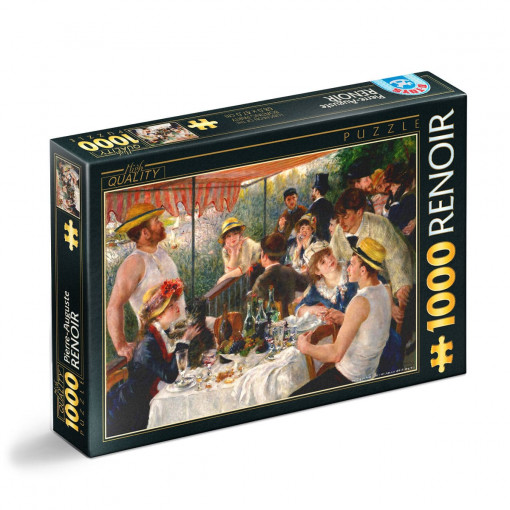 Puzzle Pierre-Auguste Renoir - Puzzle adulți 1000 piese - Luncheon of the Boating Party