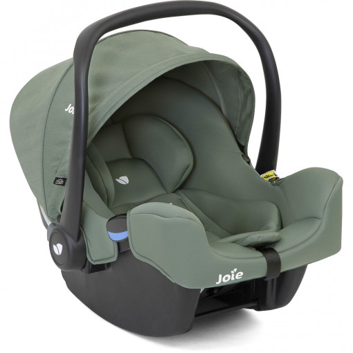 Joie - Scoica auto pentru copii Joie i-Snug, 40-75 cm Laurel, testata ADAC, certificata R129 si testata Suplimentar la impact lateral, frontal si din spate