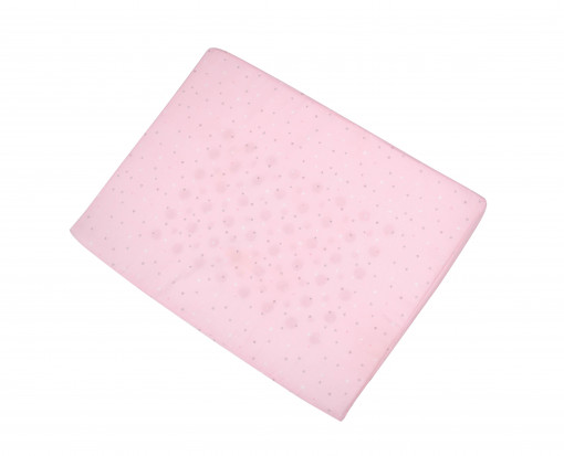 Perna inclinata antisufocare, Air Comfort, 60x45x9 cm, Pink