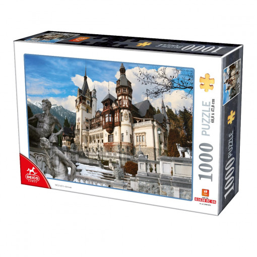 Puzzle Castelul Peleș - Puzzle adulți 1000 piese