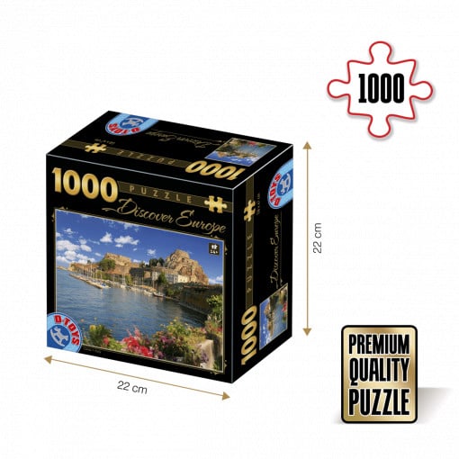 Puzzle Como, Italia - Puzzle adulți 1000 piese - Discover Europe