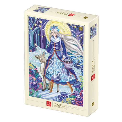 Puzzle Groos Zelyke - Snow Fairy - Puzzle adulți 1000 piese