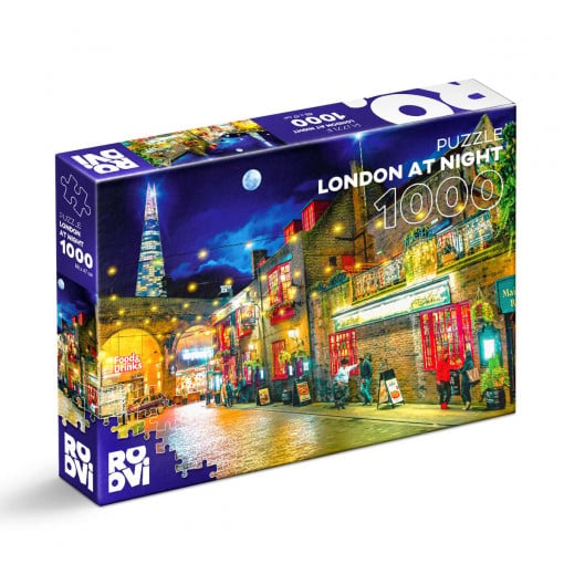 Puzzle London at Night - Puzzle adulți 1000 piese