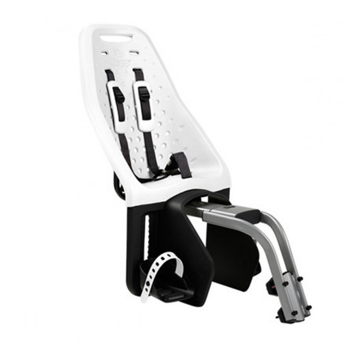 Scaun pentru copii, cu montare pe bicicleta in spate - Thule Yepp Maxi Frame mounted, White - Img 1