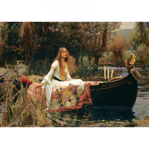 Puzzle 2000 piese - The Lady Of Shalott, 1888