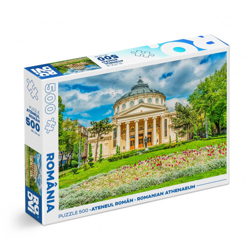 Puzzle Ateneul Român - Puzzle 500 Piese cu Imagini din România