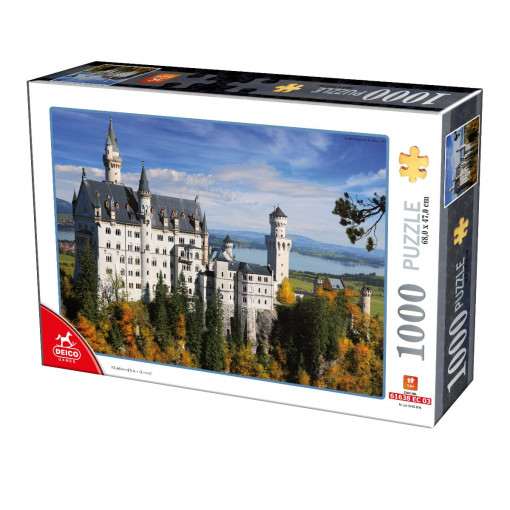 Puzzle Castelul Neuschwanstein - Puzzle adulți 1000 piese