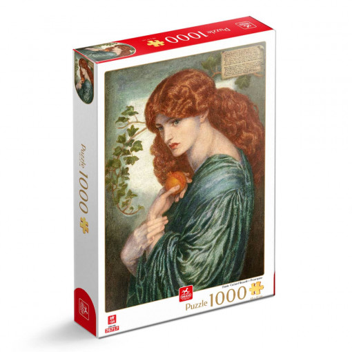 Puzzle Dante Gabriel Rossetti - Proserpine - Puzzle adulți 1000 piese