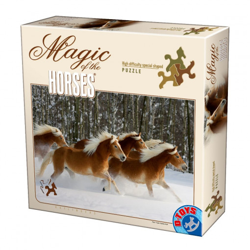 Puzzle Magic of the Horses - Haflingers - 4 - Puzzle Special 239 piese