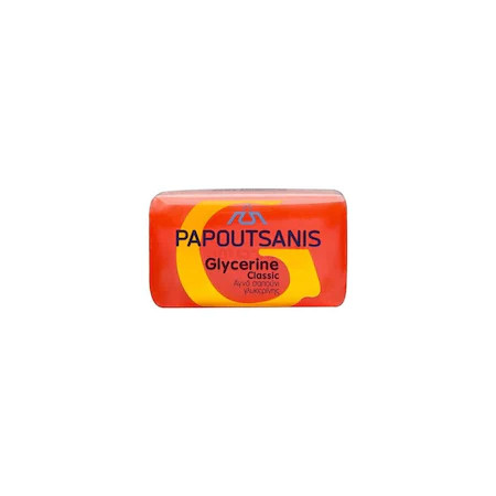 Sapun glicerina PAPOUTSANIS rosu 125g