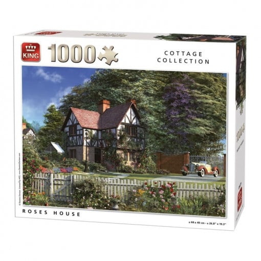 Puzzle 1000 piese Roses House