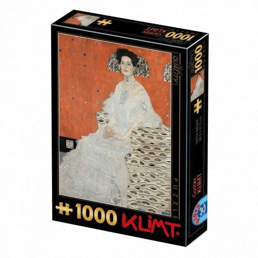 Puzzle Gustav Klimt - Puzzle adulți 1000 piese - Portrait of Fritza Riedler